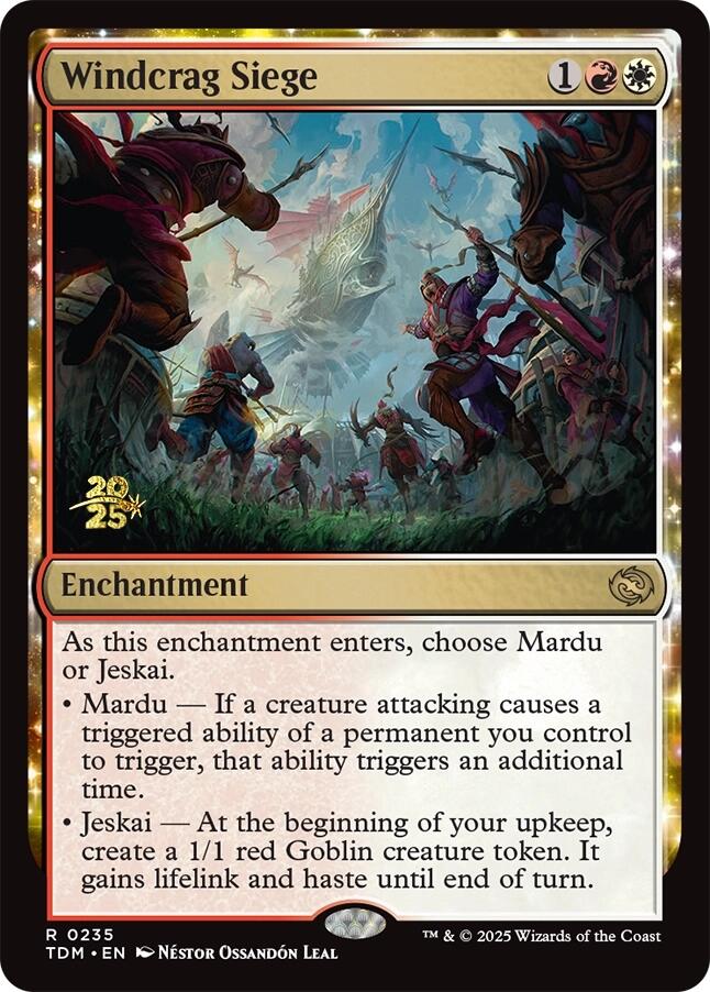 Windcrag Siege [Tarkir: Dragonstorm Prerelease Promos] | Exor Games Summserside