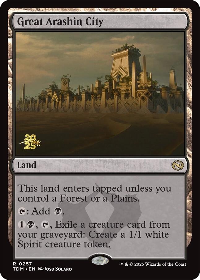 Great Arashin City [Tarkir: Dragonstorm Prerelease Cards] | Exor Games Summserside