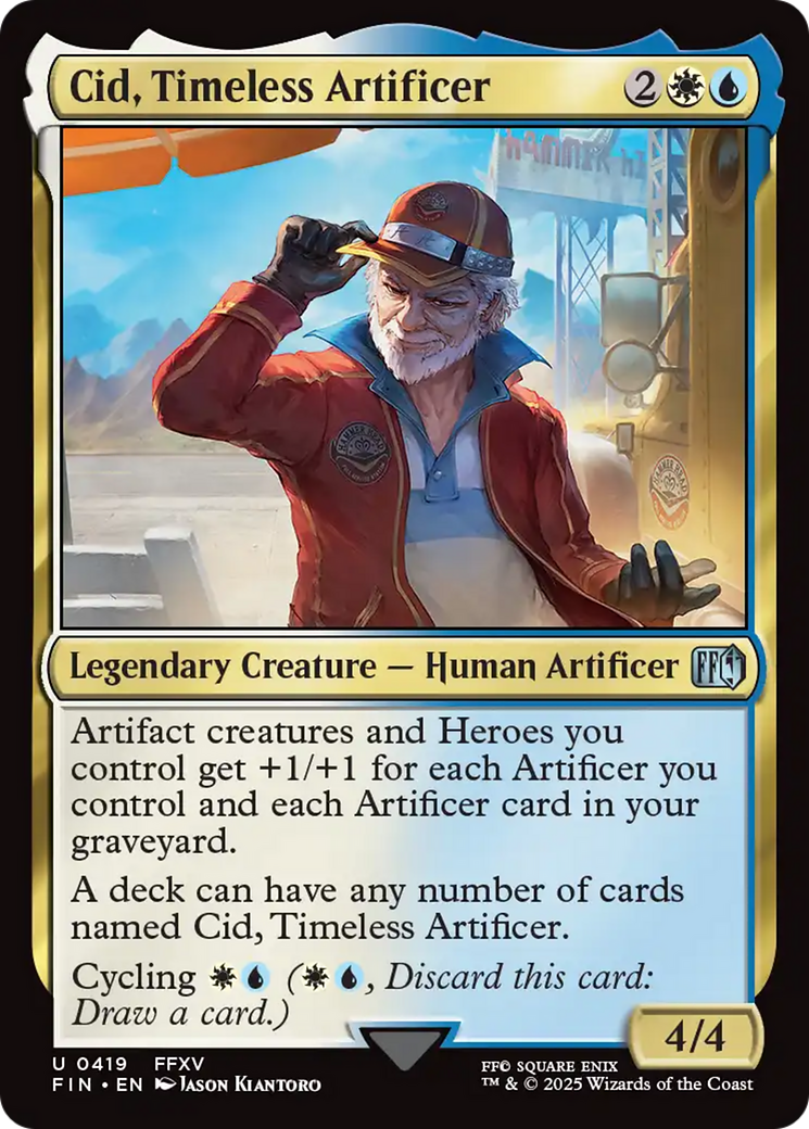 Cid, Timeless Artificer (0419) [FINAL FANTASY] | Exor Games Summserside