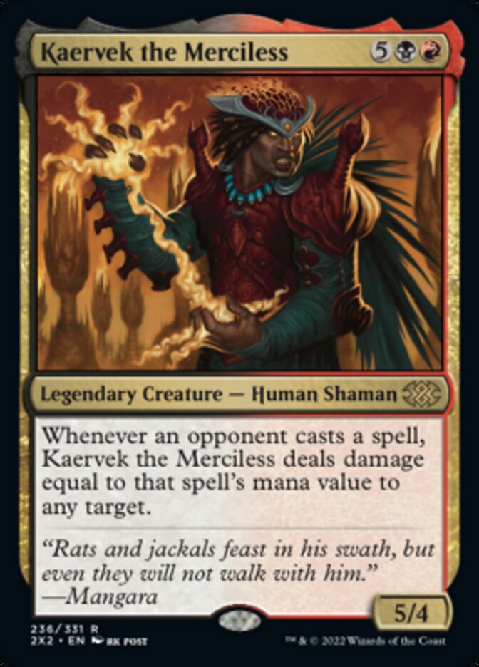 Kaervek the Merciless [Double Masters 2022] | Exor Games Summserside