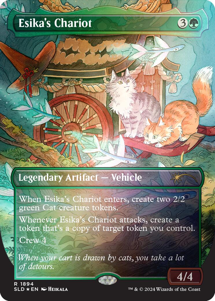 Esika's Chariot (Rainbow Foil) [Secret Lair Drop Series] | Exor Games Summserside