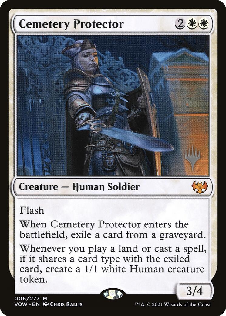 Cemetery Protector [Aetherdrift Promos] | Exor Games Summserside