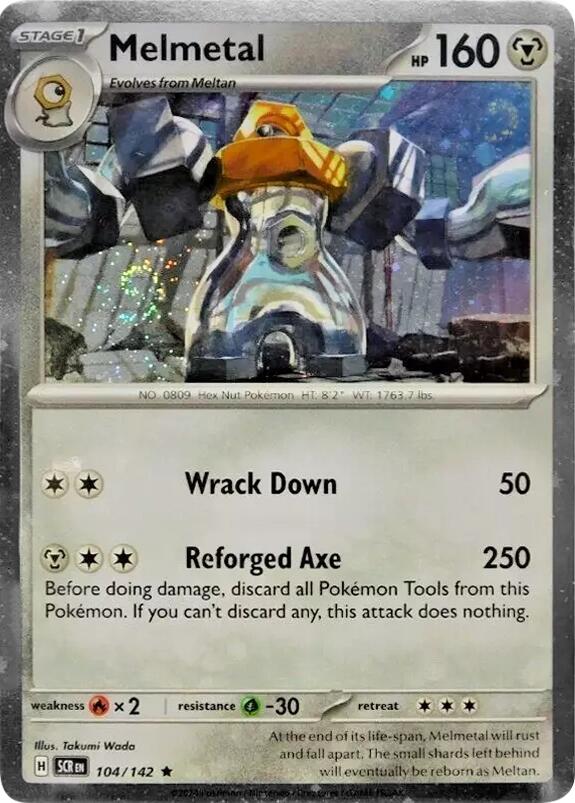 Melmetal (104/142) (Cosmos Holo) [Scarlet & Violet: Stellar Crown] | Exor Games Summserside