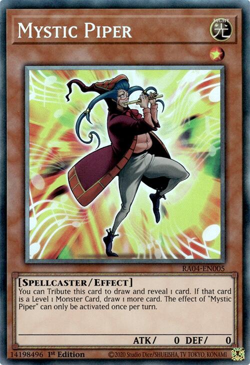 Mystic Piper [RA04-EN005] Prismatic Collector's Rare | Exor Games Summserside