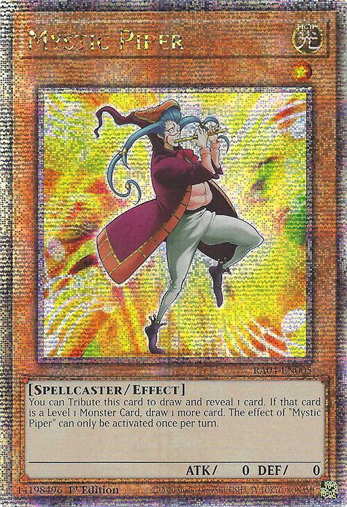 Mystic Piper [RA04-EN005] Quarter Century Secret Rare | Exor Games Summserside