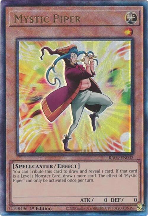 Mystic Piper [RA04-EN005] Prismatic Ultimate Rare | Exor Games Summserside