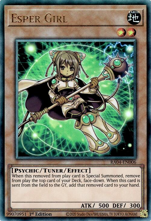 Esper Girl [RA04-EN006] Prismatic Ultimate Rare | Exor Games Summserside