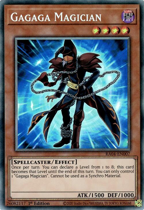 Gagaga Magician [RA04-EN007] Prismatic Collector's Rare | Exor Games Summserside