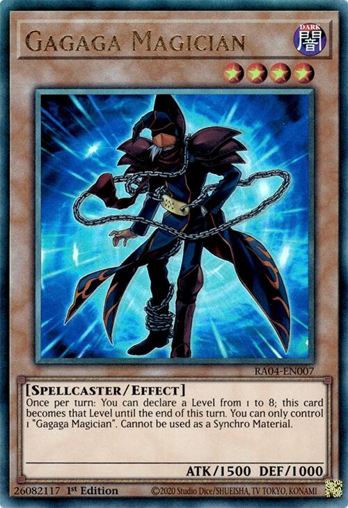 Gagaga Magician [RA04-EN007] Prismatic Ultimate Rare | Exor Games Summserside