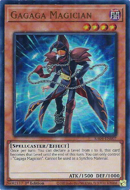 Gagaga Magician [RA04-EN007] Ultra Rare | Exor Games Summserside