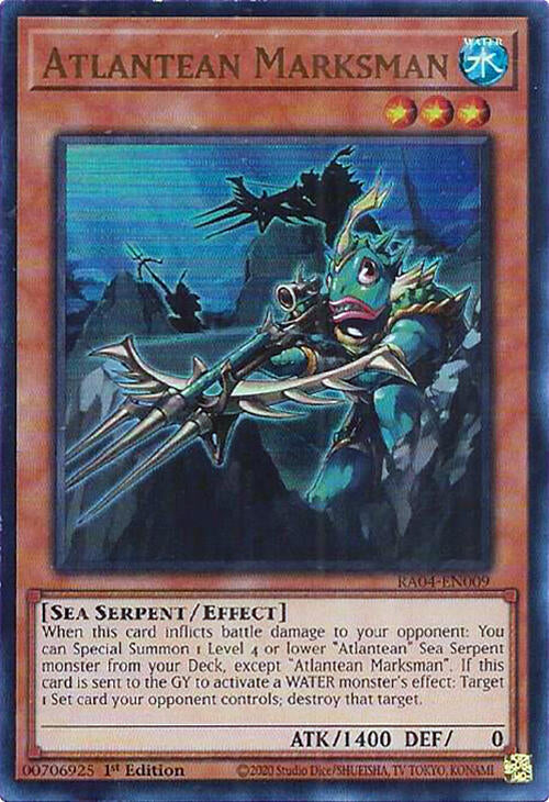 Atlantean Marksman [RA04-EN009] Ultra Rare | Exor Games Summserside