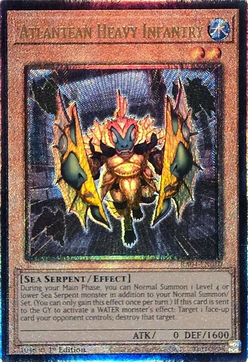 Atlantean Heavy Infantry [RA04-EN010] Prismatic Ultimate Rare | Exor Games Summserside