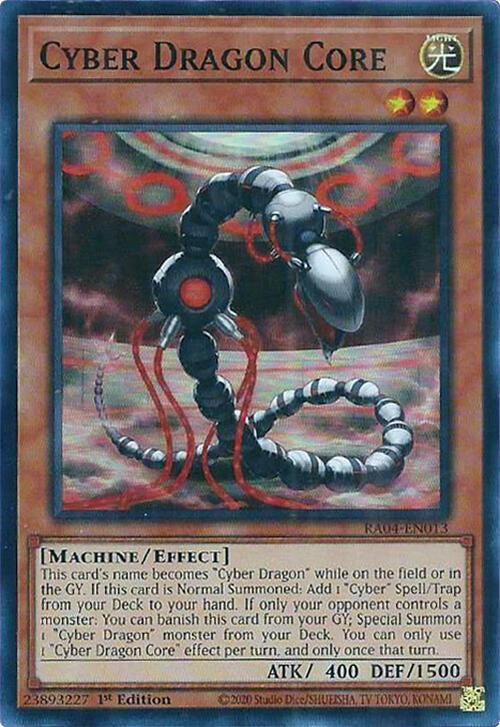 Cyber Dragon Core [RA04-EN013] Super Rare | Exor Games Summserside