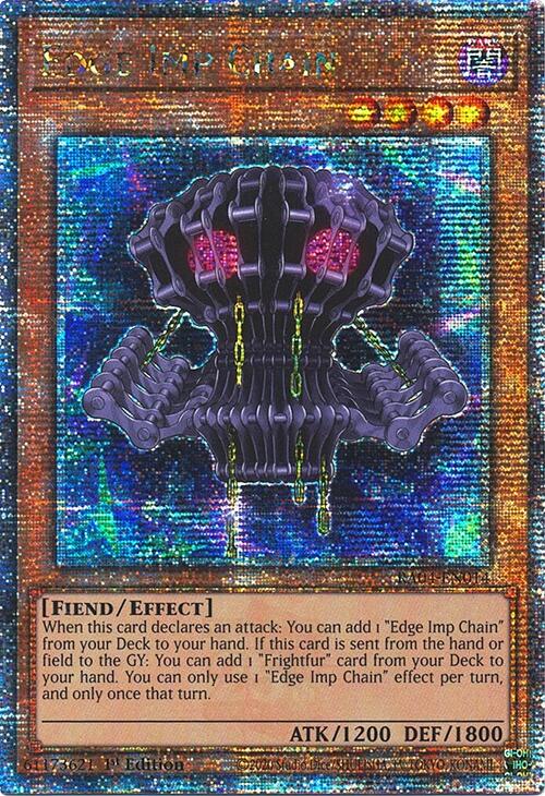 Edge Imp Chain [RA04-EN014] Quarter Century Secret Rare | Exor Games Summserside