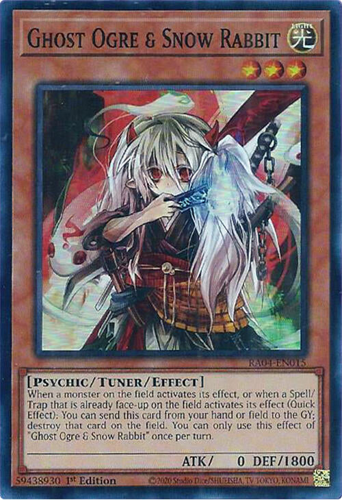 Ghost Ogre & Snow Rabbit [RA04-EN015] Super Rare | Exor Games Summserside