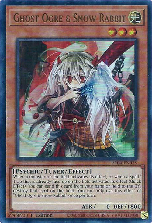 Ghost Ogre & Snow Rabbit [RA04-EN015] Ultra Rare | Exor Games Summserside