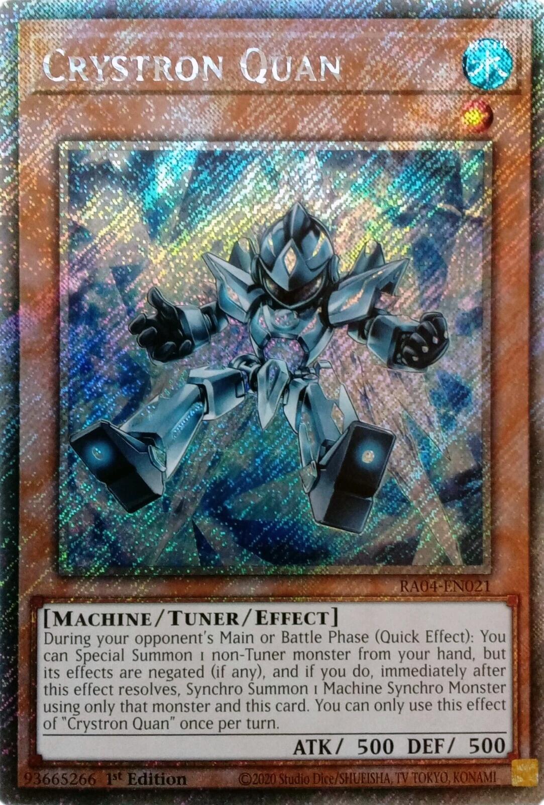 Crystron Quan [RA04-EN021] Platinum Secret Rare | Exor Games Summserside