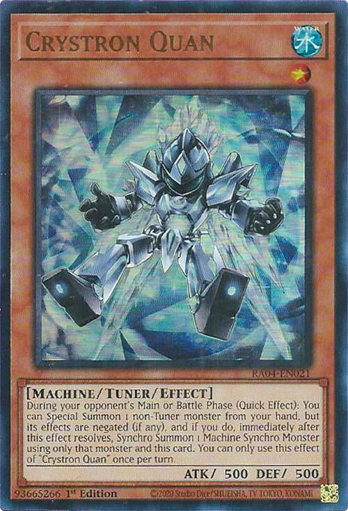 Crystron Quan [RA04-EN021] Ultra Rare | Exor Games Summserside