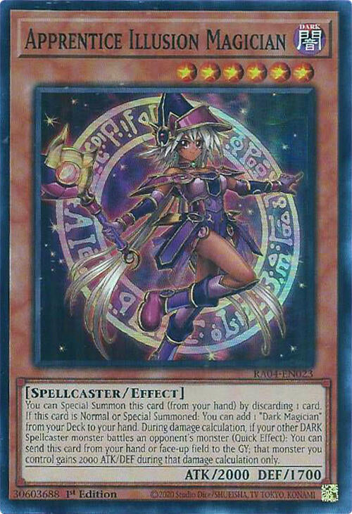 Apprentice Illusion Magician [RA04-EN023] Super Rare | Exor Games Summserside