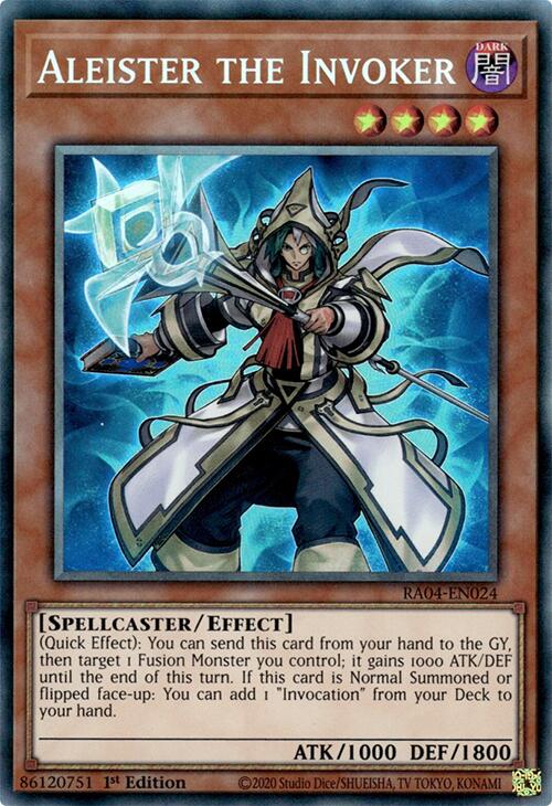 Aleister the Invoker (Alternate Art) [RA04-EN024] Prismatic Collector's Rare | Exor Games Summserside