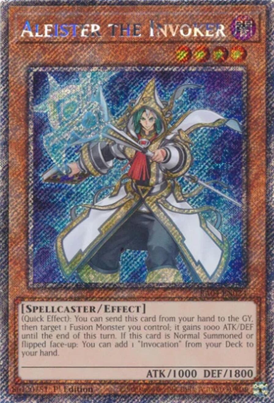 Aleister the Invoker (Alternate Art) [RA04-EN024] Platinum Secret Rare | Exor Games Summserside