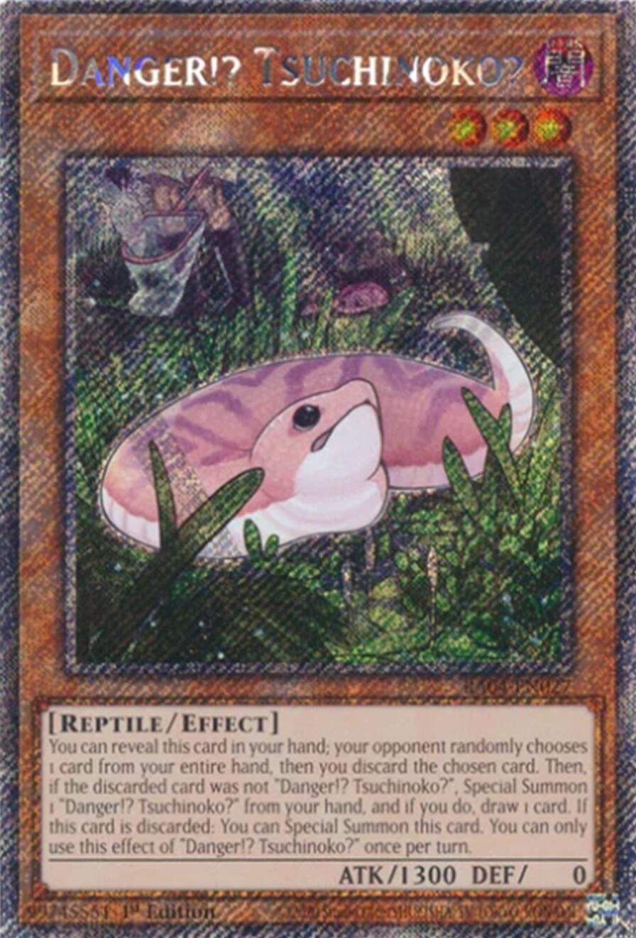 Danger!? Tsuchinoko? [RA04-EN027] Platinum Secret Rare | Exor Games Summserside