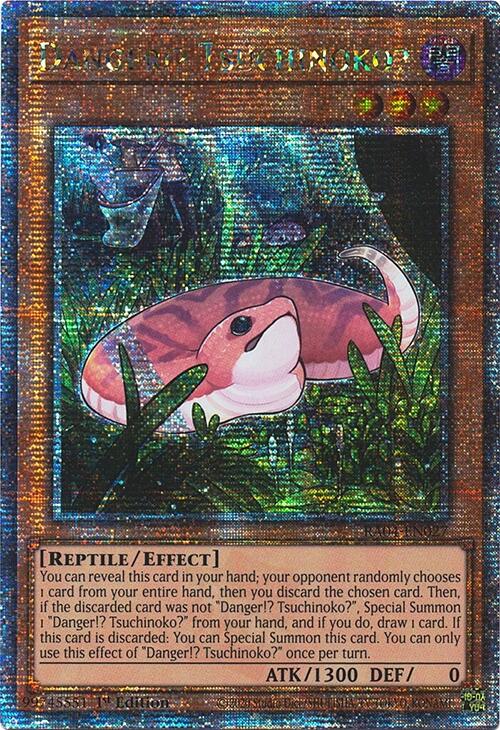 Danger!? Tsuchinoko? [RA04-EN027] Quarter Century Secret Rare | Exor Games Summserside