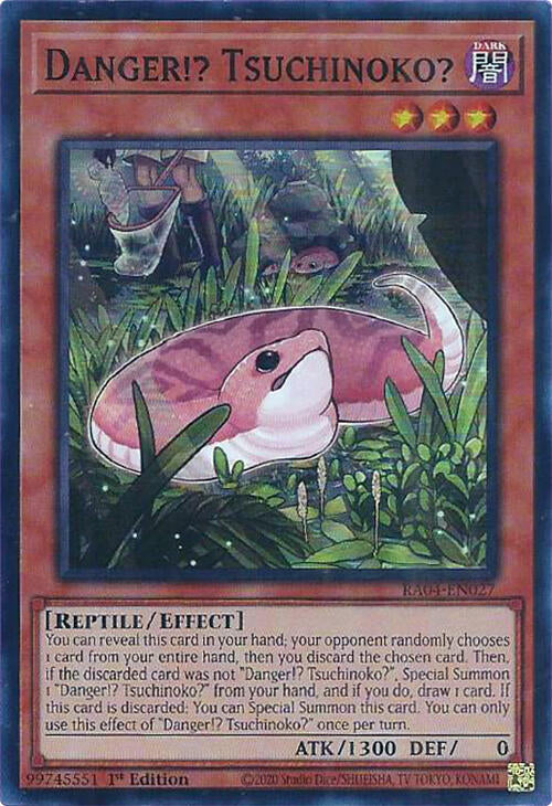 Danger!? Tsuchinoko? [RA04-EN027] Super Rare | Exor Games Summserside