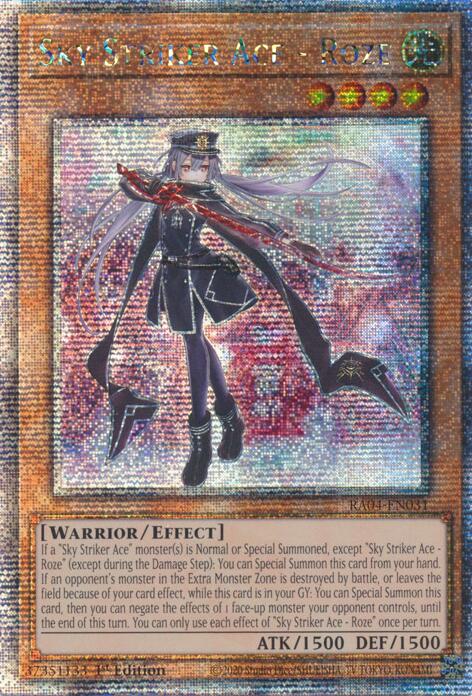 Sky Striker Ace - Roze [RA04-EN031] Quarter Century Secret Rare | Exor Games Summserside