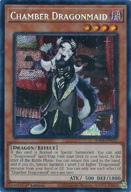Chamber Dragonmaid [RA04-EN032] Secret Rare | Exor Games Summserside