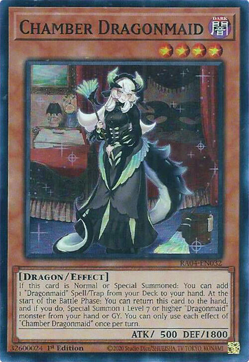 Chamber Dragonmaid [RA04-EN032] Super Rare | Exor Games Summserside