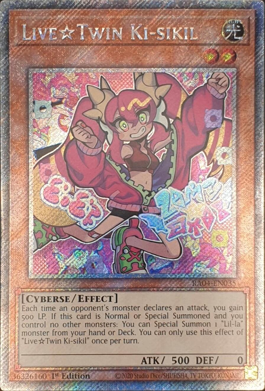 LiveTwin Ki-sikil [RA04-EN035] Platinum Secret Rare | Exor Games Summserside