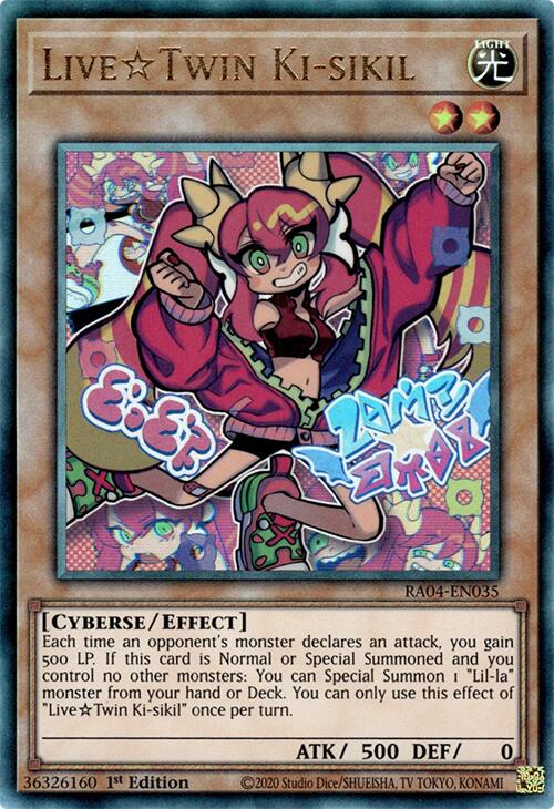 LiveTwin Ki-sikil [RA04-EN035] Prismatic Ultimate Rare | Exor Games Summserside