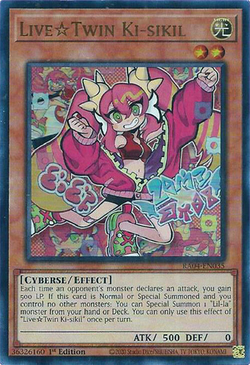 LiveTwin Ki-sikil [RA04-EN035] Ultra Rare | Exor Games Summserside