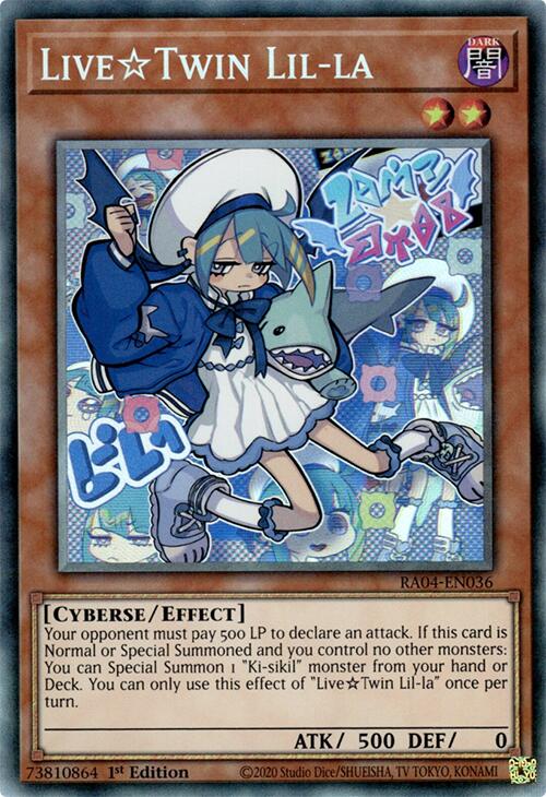 LiveTwin Lil-la [RA04-EN036] Prismatic Collector's Rare | Exor Games Summserside