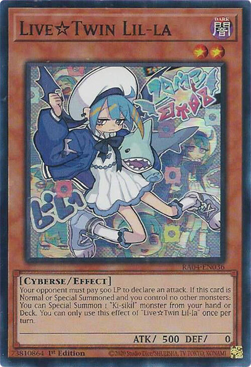 LiveTwin Lil-la [RA04-EN036] Super Rare | Exor Games Summserside
