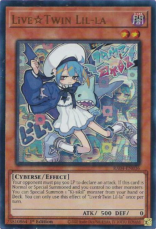 LiveTwin Lil-la [RA04-EN036] Ultra Rare | Exor Games Summserside