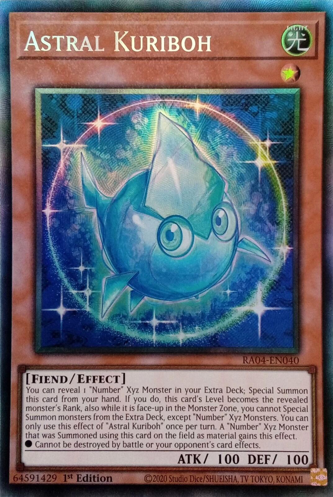 Astral Kuriboh [RA04-EN040] Prismatic Collector's Rare | Exor Games Summserside