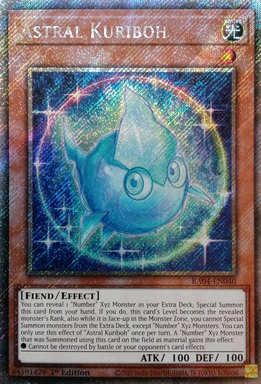 Astral Kuriboh [RA04-EN040] Platinum Secret Rare | Exor Games Summserside