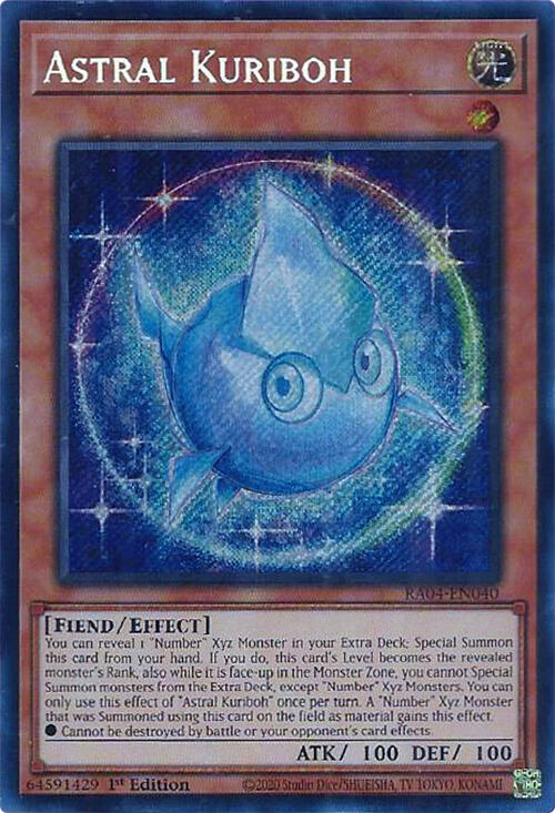 Astral Kuriboh [RA04-EN040] Secret Rare | Exor Games Summserside