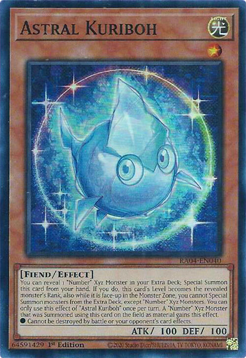 Astral Kuriboh [RA04-EN040] Super Rare | Exor Games Summserside
