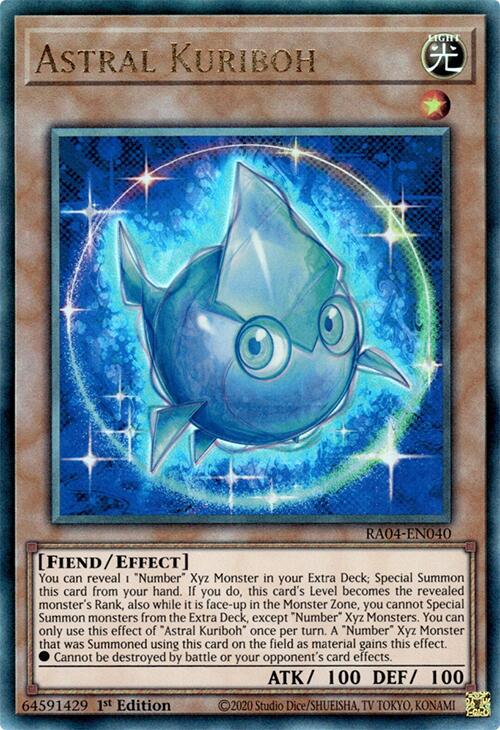 Astral Kuriboh [RA04-EN040] Prismatic Ultimate Rare | Exor Games Summserside