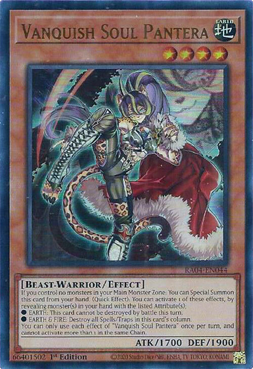 Vanquish Soul Pantera [RA04-EN044] Ultra Rare | Exor Games Summserside