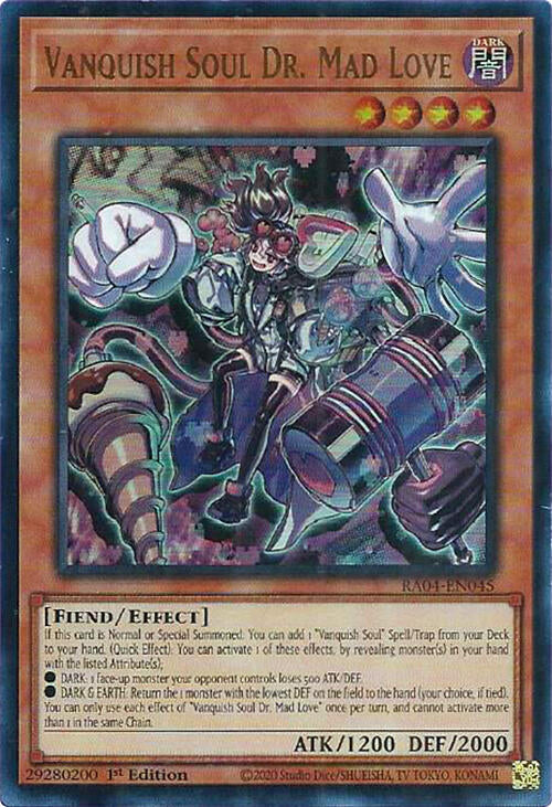 Vanquish Soul Dr. Mad Love [RA04-EN045] Ultra Rare | Exor Games Summserside