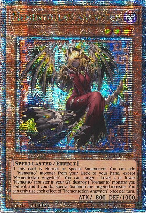 Mementotlan Angwitch [RA04-EN048] Quarter Century Secret Rare | Exor Games Summserside