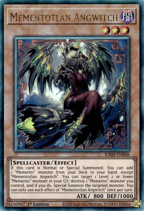 Mementotlan Angwitch [RA04-EN048] Prismatic Ultimate Rare | Exor Games Summserside