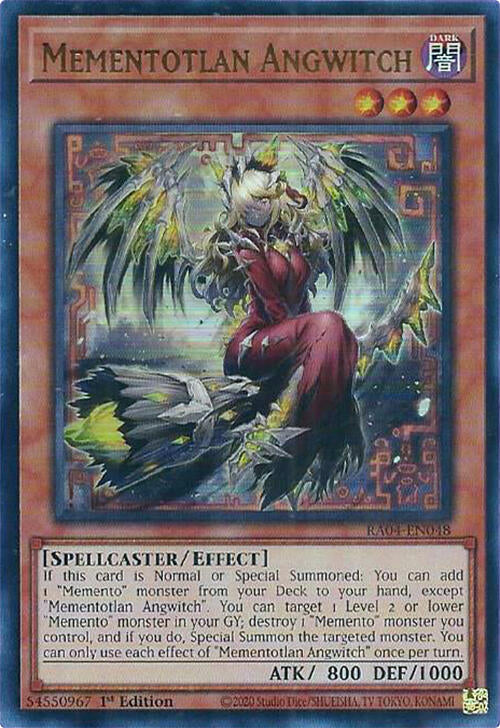 Mementotlan Angwitch [RA04-EN048] Ultra Rare | Exor Games Summserside