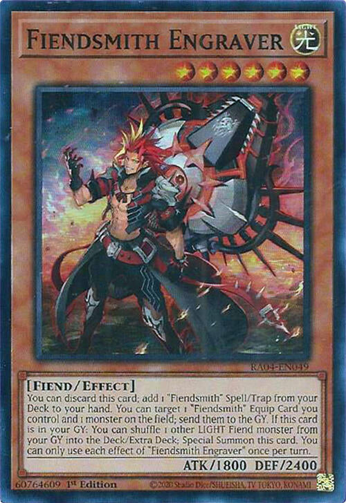 Fiendsmith Engraver [RA04-EN049] Super Rare | Exor Games Summserside