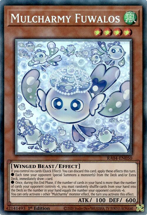 Mulcharmy Fuwalos [RA04-EN050] Prismatic Collector's Rare | Exor Games Summserside