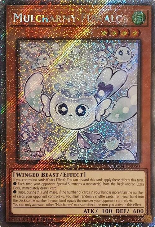Mulcharmy Fuwalos [RA04-EN050] Platinum Secret Rare | Exor Games Summserside